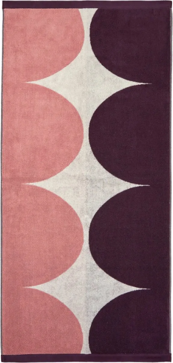 Harka Kylpypyyhe - Badhanddoek - 50x70cm van Marimekko in Paars Roze – productfoto