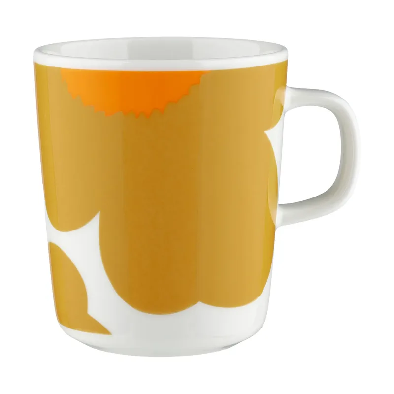 Iso Unikko Tasse 25 cl Weiß-Beige by Marimekko – product photo
