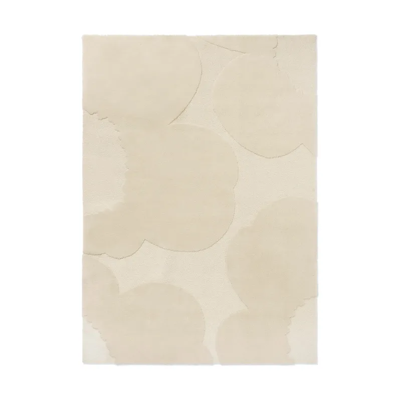 Iso Unikko Wollteppich Natural White, 170x240 cm by Marimekko – product photo
