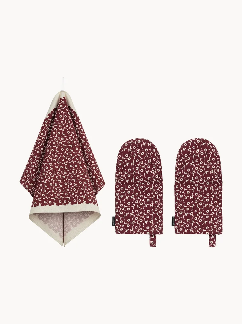 Keukenhandoek en ovenwanten Pikkuinen, 3-delig by Marimekko – product photo