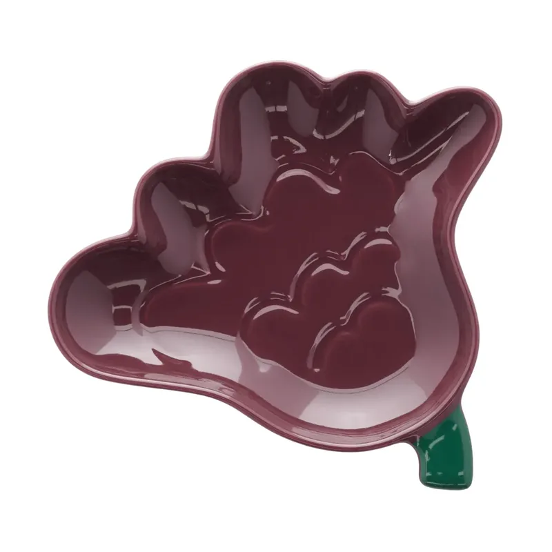 Kukasta Kukkaan Dessertteller Pflaume-Grün, 15 cm by Marimekko – product photo