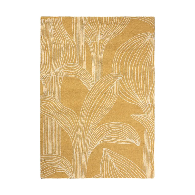 Kukat puhkeavat matte Outdoor Straw, 160x230 cm från Marimekko – produktbild