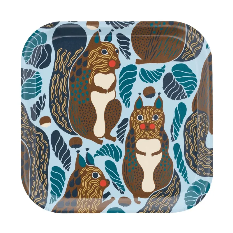 Kurre Tablett Himmelblau-Mehrfarbig fra Marimekko – produktbillede