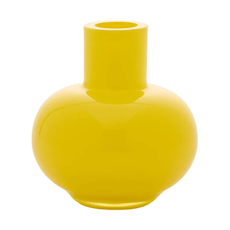 Mini Vase 6 cm Gelb von Marimekko – Produktfoto
