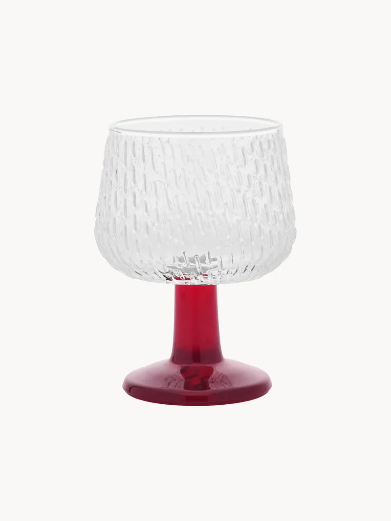 Mondgeblazen wijnglas Syksy van Marimekko – productfoto