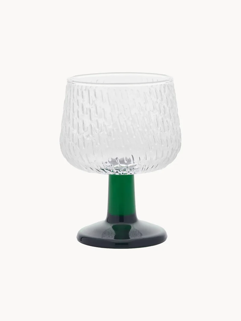 Mondgeblazen wijnglas Syksy van Marimekko – productfoto