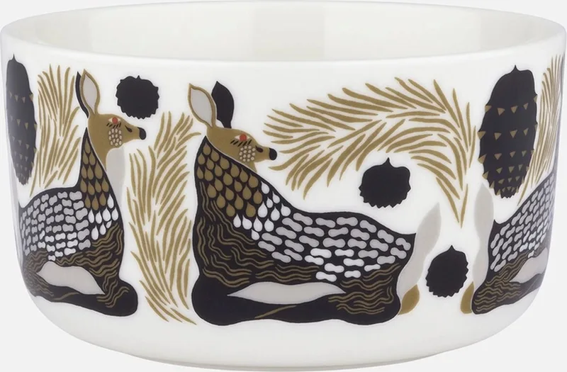 Oiva/Peura - bowl - 5dl von Marimekko in Meerder kleuren – Produktfoto