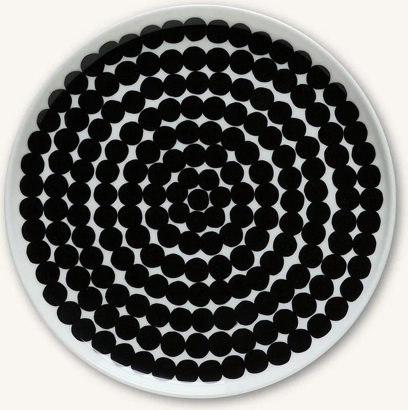 Oiva Siirtolapuutarha bord 20 cm by Marimekko in Wit – product photo
