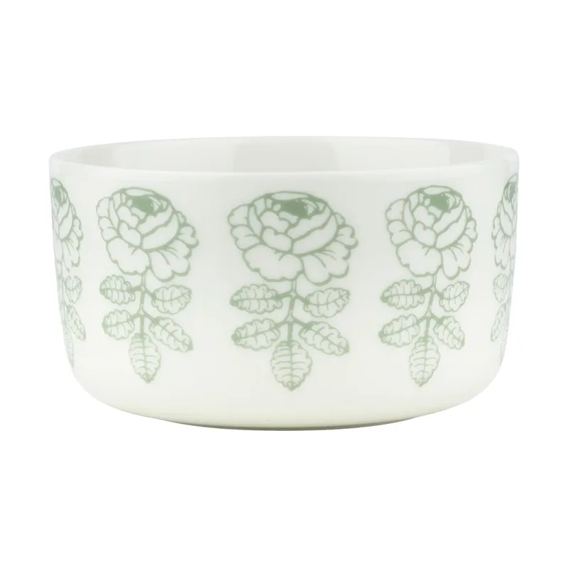 Oiva Vihkiruusu Schale White, sage, 0,5 L by Marimekko – product photo
