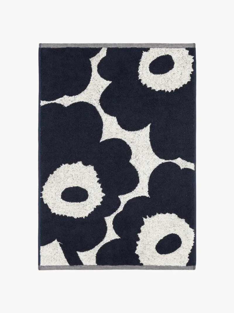 Omkeerbaar handdoek Unikko, in verschillende formaten van Marimekko – productfoto