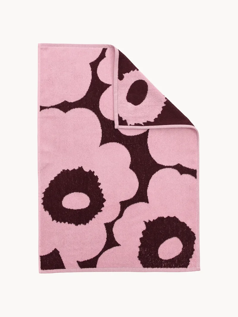 Omkeerbaar handdoek Unikko, in verschillende formaten van Marimekko – productfoto