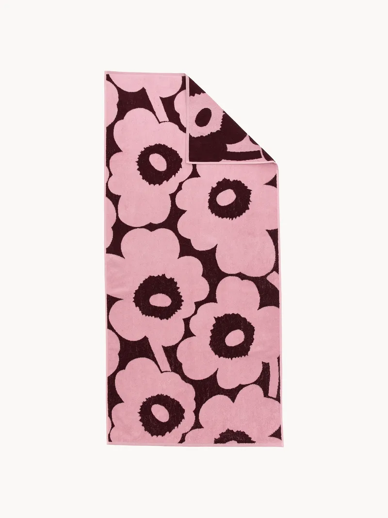 Omkeerbaar handdoek Unikko, in verschillende formaten von Marimekko – Produktfoto