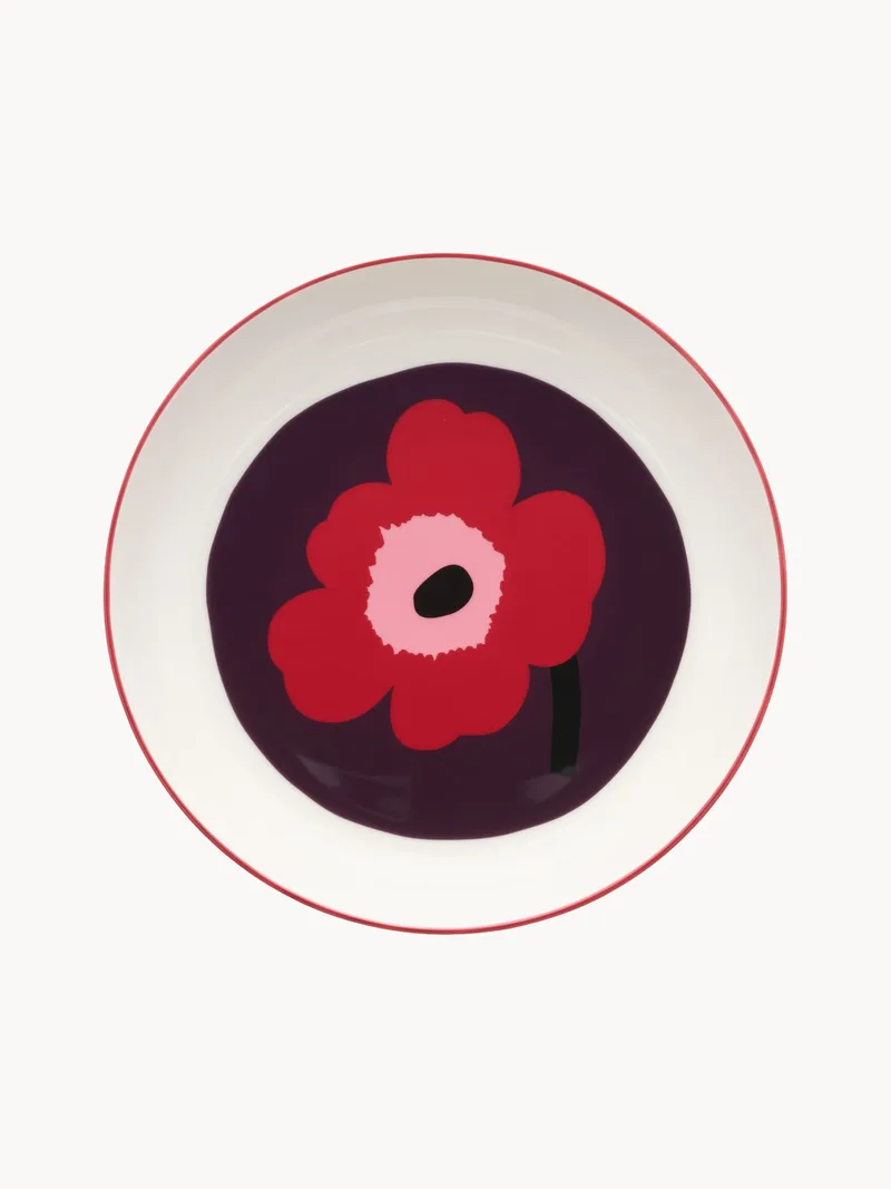 Pastabord Unikko van Marimekko – productfoto