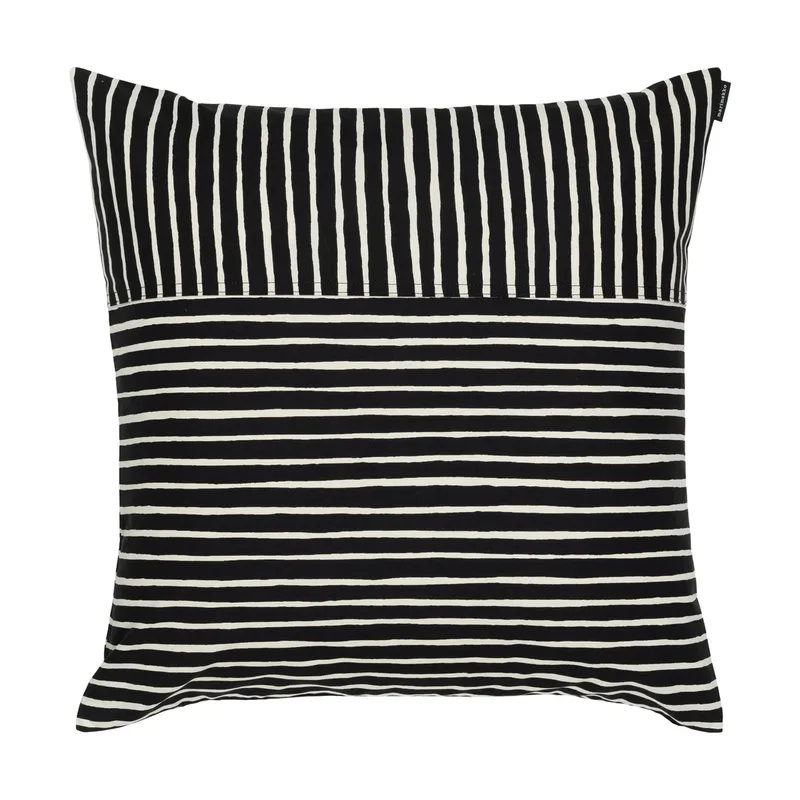 Piccolo Kissenbezug 50x50 cm Black-cotton by Marimekko – product photo