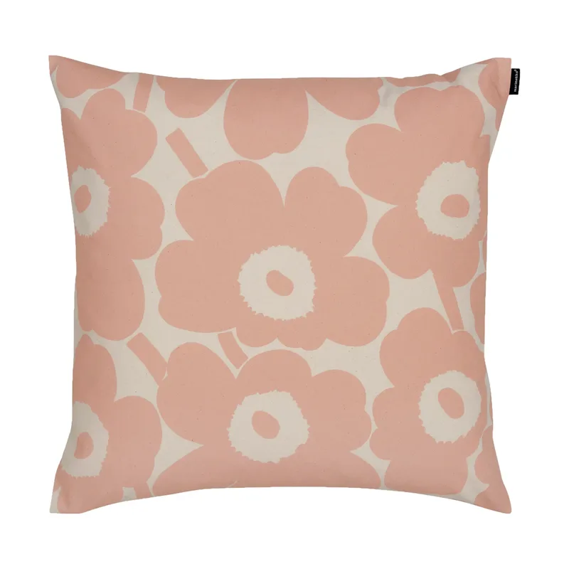Pieni Unikko Kissenbezug 50x50cm Cotton-peach by Marimekko – product photo