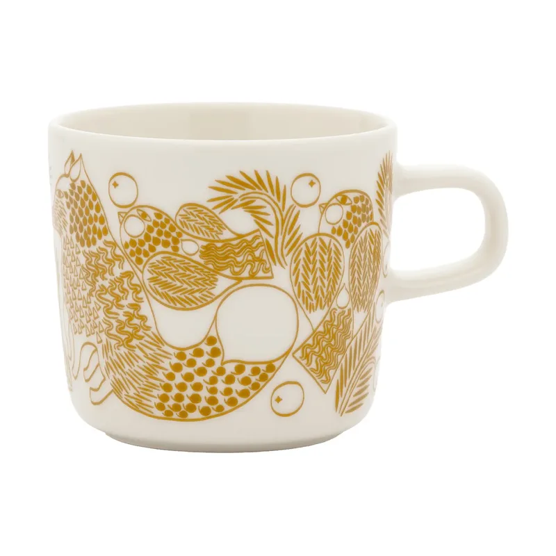 Piirto Ketunmarja Kaffeetasse Weiß-Bronze braun, 20 cl de Marimekko – photo du produit