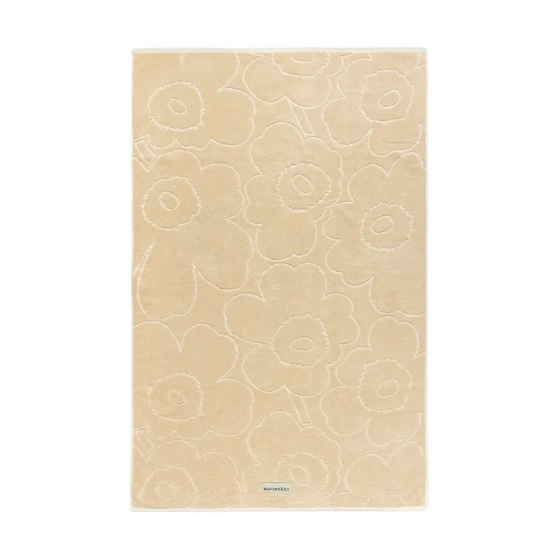 Piirto Unikko Badetuch 100x160 cm Beige fra Marimekko – produktbillede