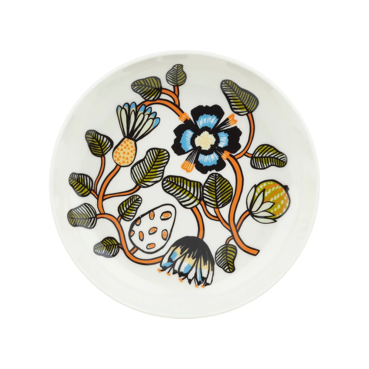 Suppenteller Tiara - Bunt - Sandstein - Designer Erja Hirvi von Marimekko – Produktfoto