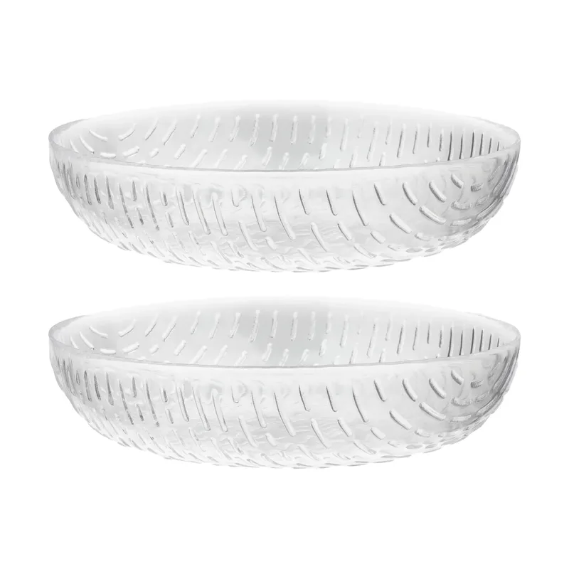 Syksy Schale Glas 2,5 dl 2er-Pack Clear van Marimekko – productfoto