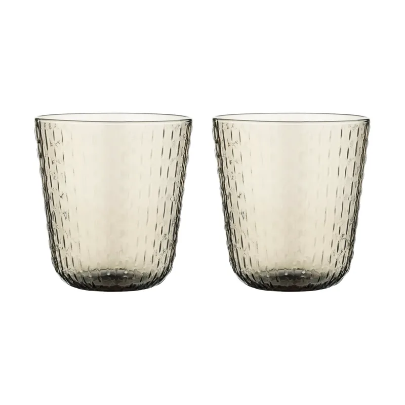 Syksy tumbler Glas 36 cl 2er-Pack Brown by Marimekko – product photo