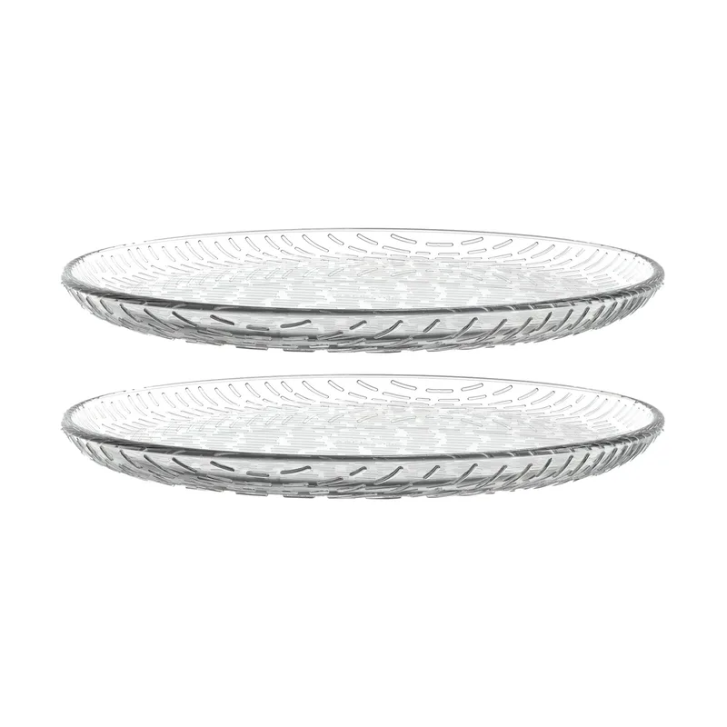 Syksy Unterteller Glas Ø17 cm 2er-Pack Clear från Marimekko – produktbild