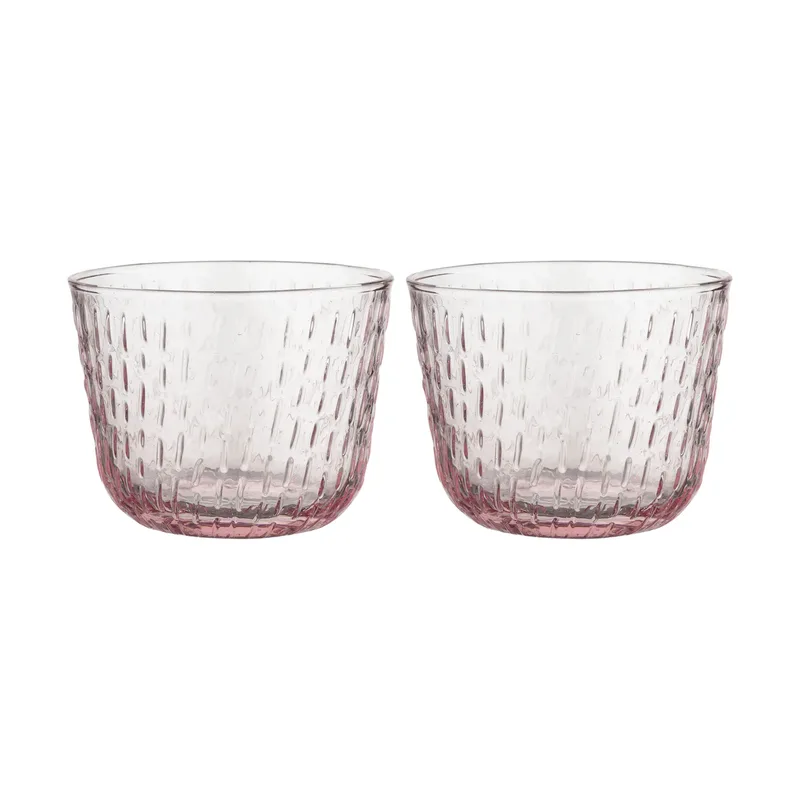 Syksy Wasserglas 2 dl 2er Pack Mauve från Marimekko – produktbild