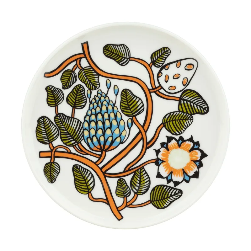 Tiara Teller Ø20 cm Weiß fra Marimekko – produktbillede