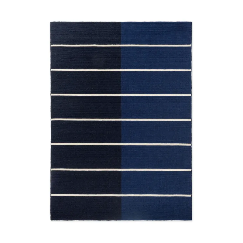 Tiibet Wollteppich Deep Blue, 200x280 cm fra Marimekko – produktbillede