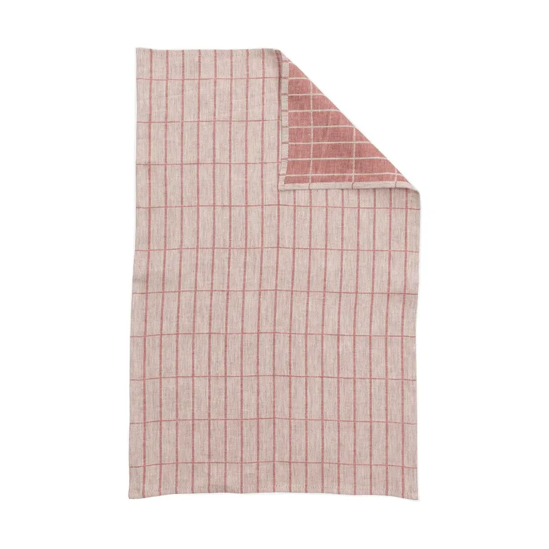 Tiiliskivi Geschirrtuch 47 x 70 cm Off white-chestnut by Marimekko – product photo