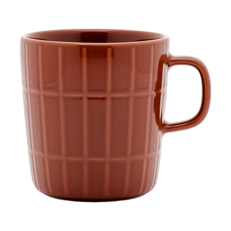 Tiiliskivi Tasse 40cl Chestnut by Marimekko – product photo