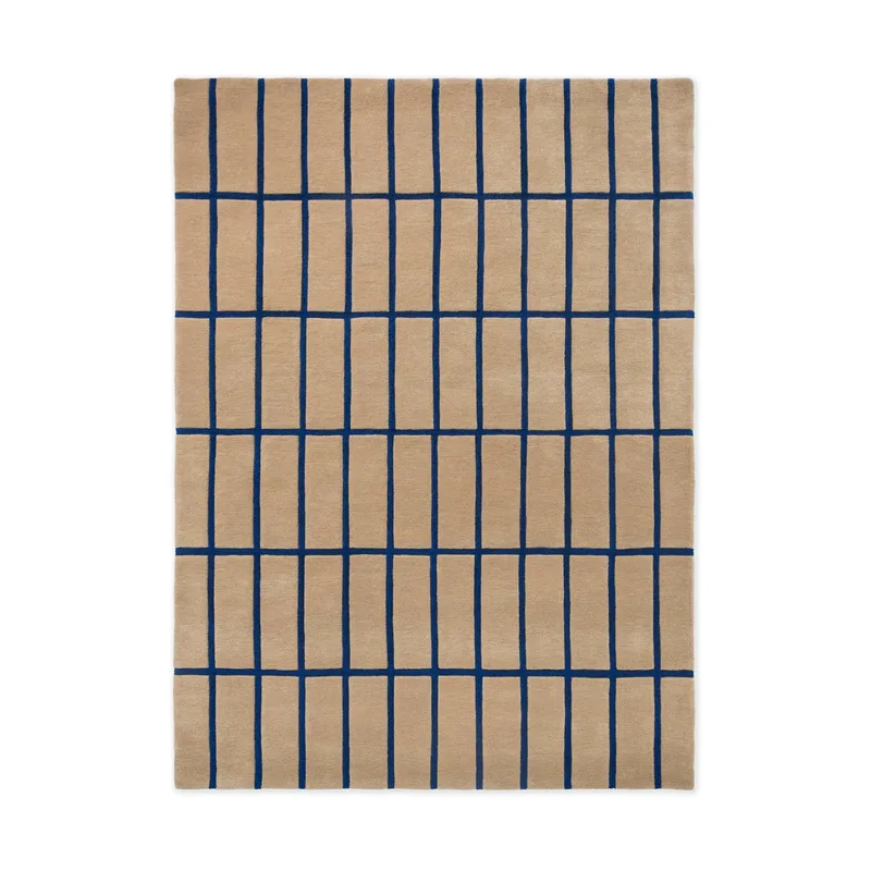 Tiiliskivi Wollteppich Bright Blue, 250x350 cm by Marimekko – product photo