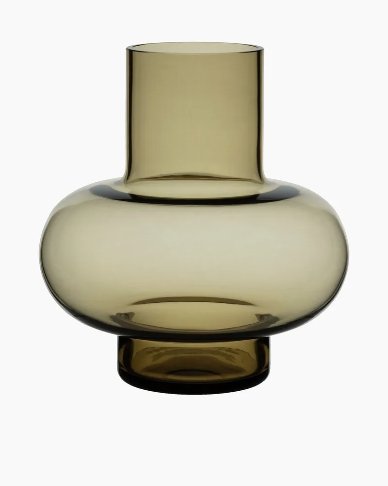 Umpu Glas Vaas by Marimekko in Bruin – product photo
