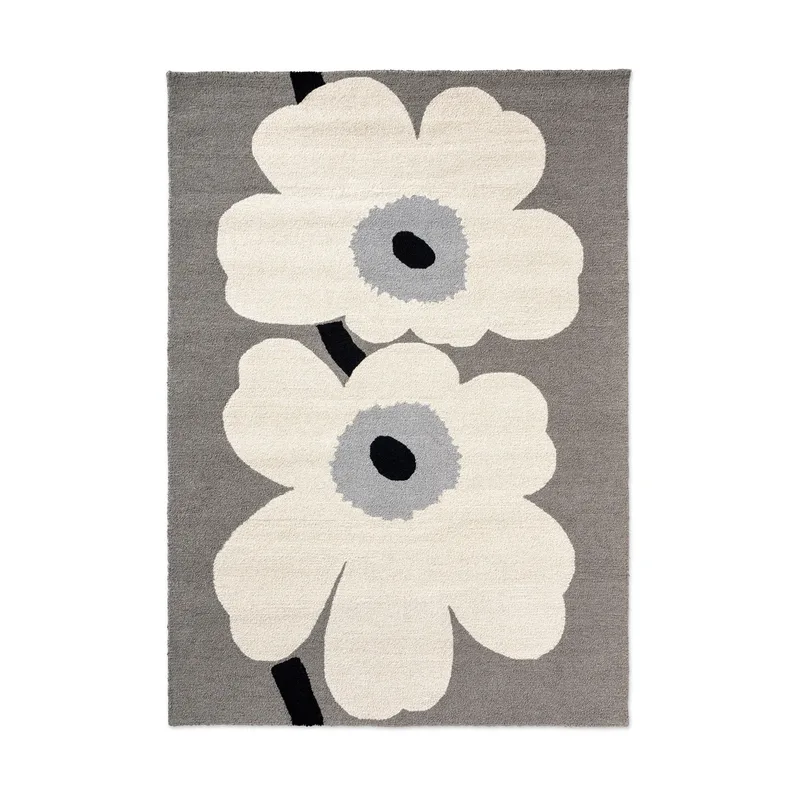 Unikko anniversary Outdoorteppich Grey, 160x230 cm by Marimekko – product photo