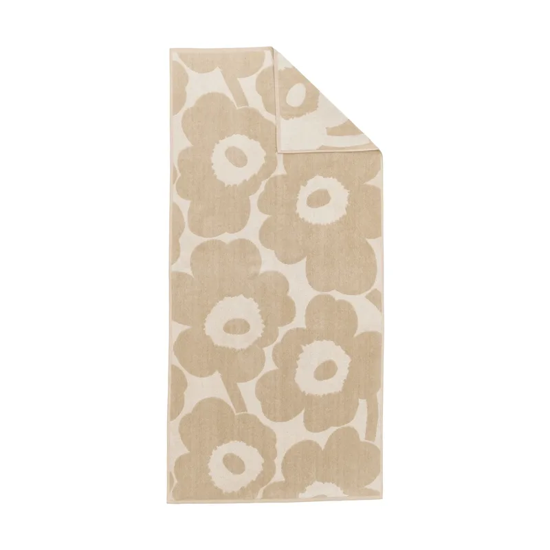 Unikko Badetuch 70x150cm Off white-leinen by Marimekko – product photo
