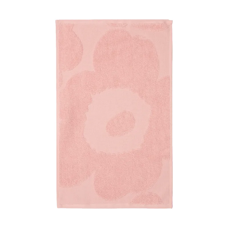 Unikko Gästehandtuch 30x50 cm Pink-powder von Marimekko – Produktfoto