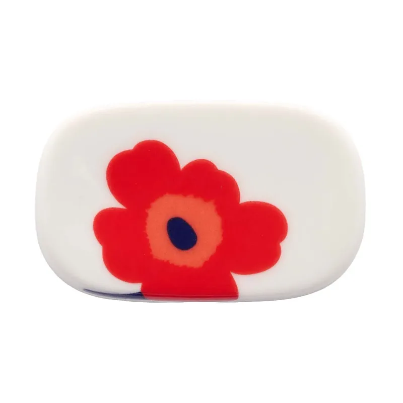 Unikko Halter für Essstäbchen Weiß-Rot-Blau fra Marimekko – produktbillede