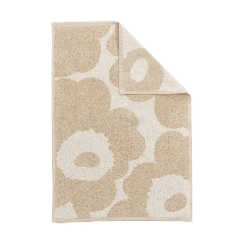 Unikko Handtuch 50x70cm Off white-leinen by Marimekko – product photo