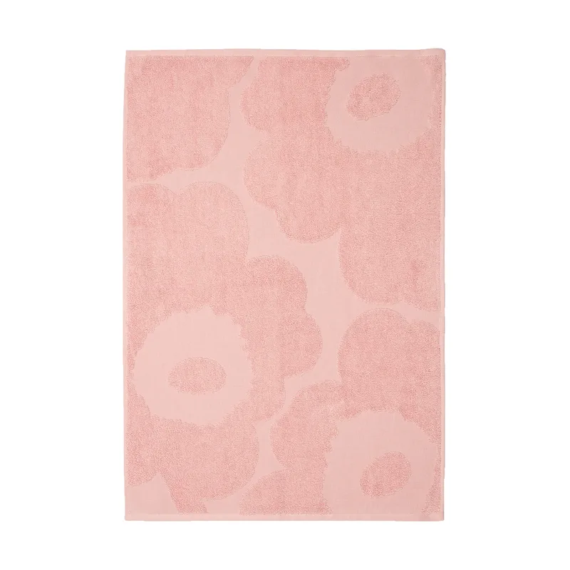 Unikko Handtuch 50x70cm Pink-powder fra Marimekko – produktbillede