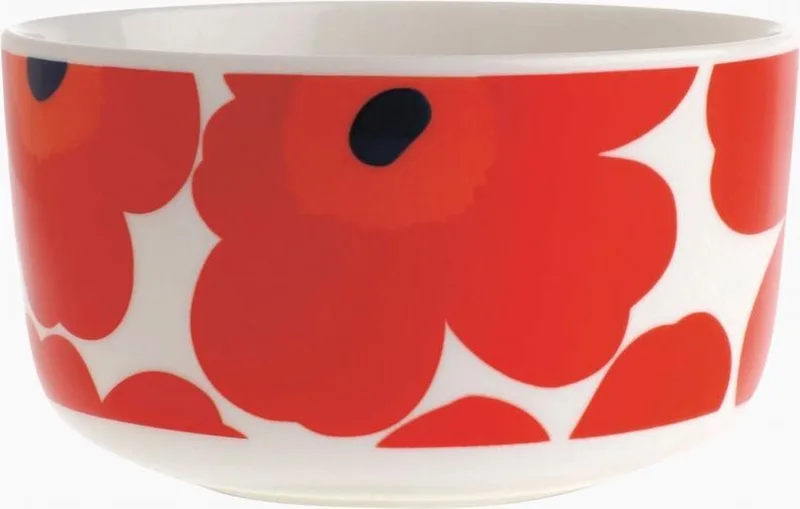 UNIKKO KOM 50 CL ROOD de Marimekko en Wit/gekleurd – photo du produit