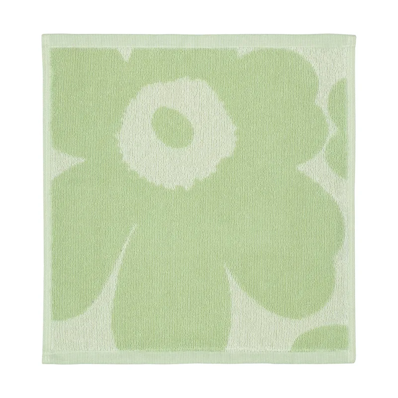 Unikko Mini Handtuch 30x30cm Off white-sage by Marimekko – product photo
