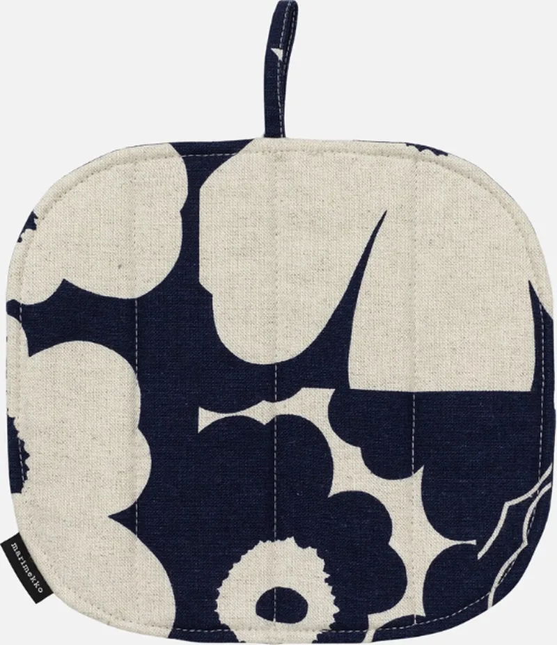 unikko - Pannenlap by Marimekko in Zwartblauw – product photo