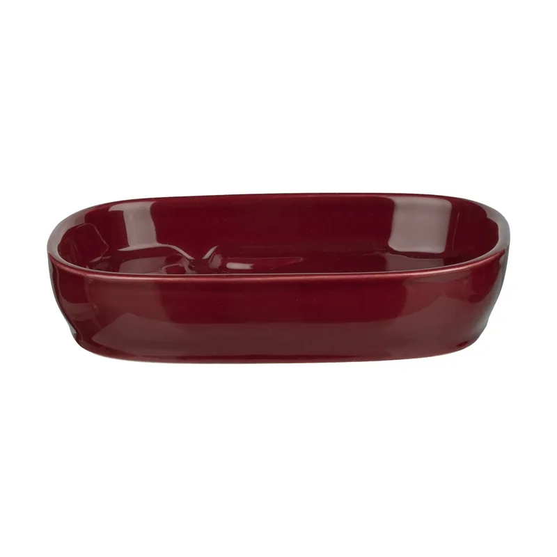 Unikko Seifenschale Burgundy von Marimekko – Produktfoto