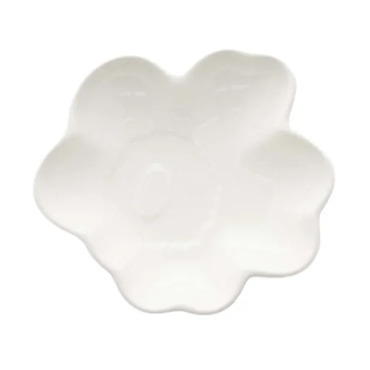 Unikko shape Teller 9 cm Weiß by Marimekko – product photo