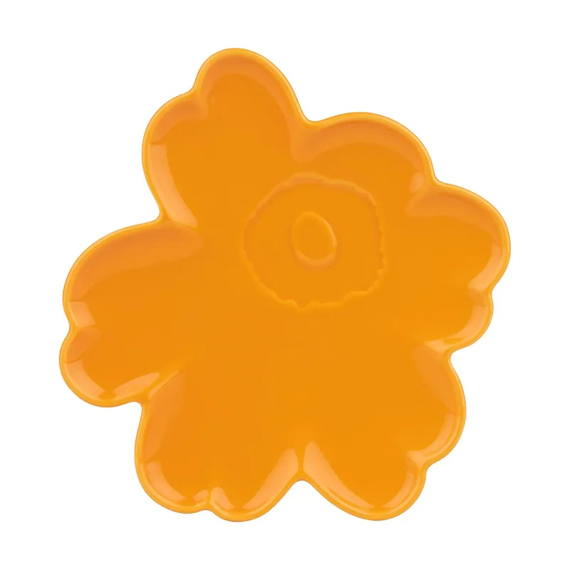 Unikko Shape Untersetzer 20 cm Gelb by Marimekko – product photo
