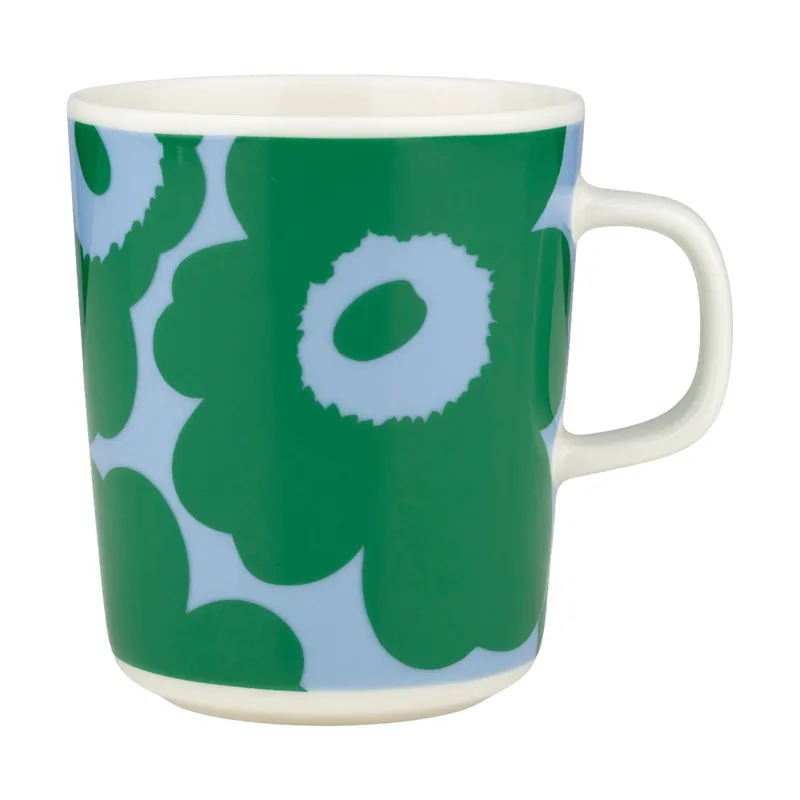 Unikko Tasse 25 cl White-green-light blue de Marimekko – photo du produit