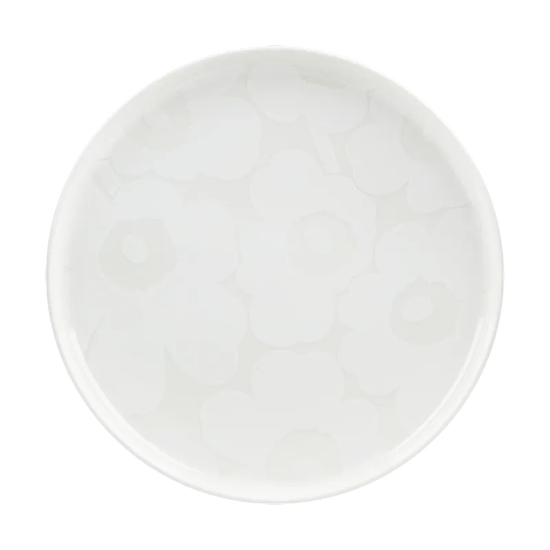 Unikko Teller Ø25cm White by Marimekko – product photo