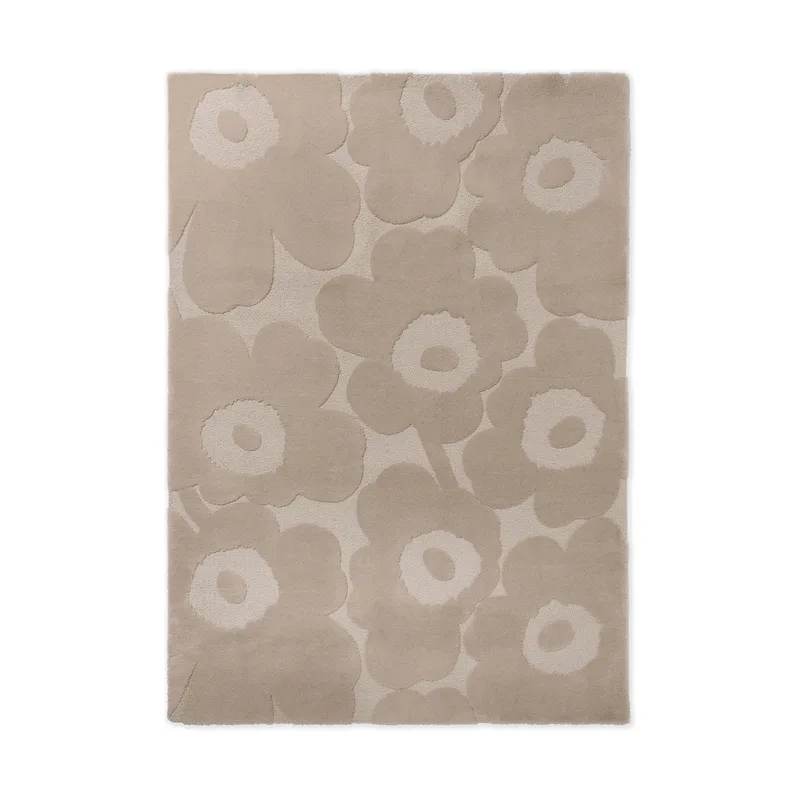 Unikko Wollteppich Light Beige, 250x350 cm by Marimekko – product photo