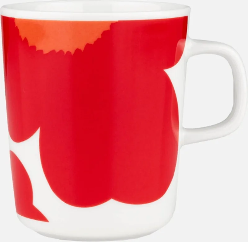 Unniko - 60th Anniversary - Mok - 25cl de Marimekko en Rood – photo du produit