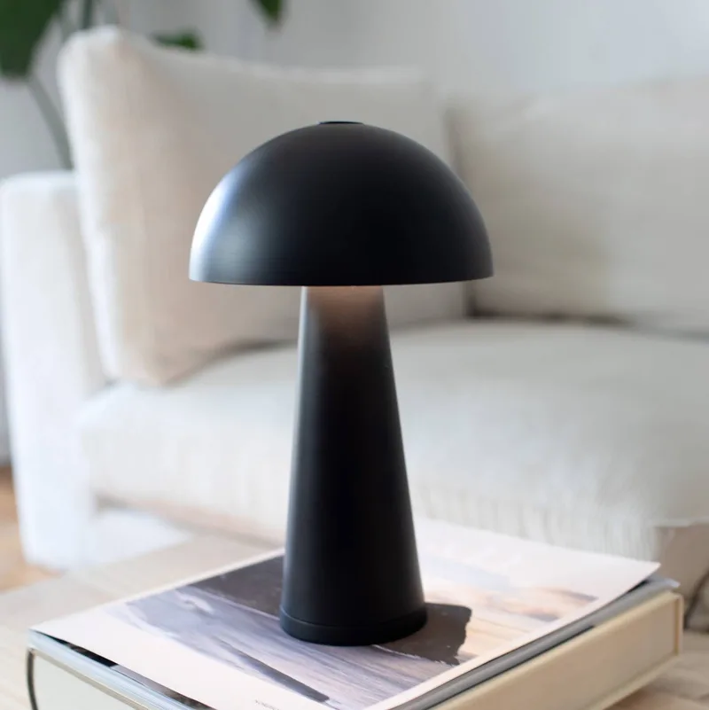 Accu-tafellamp Fungi voor buiten by Markslöjd in Black – product photo 2 of 4