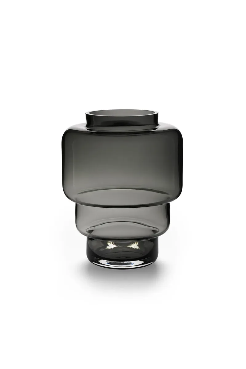 Akka Glasvase Grau 19,5 cm by Markslöjd – product photo